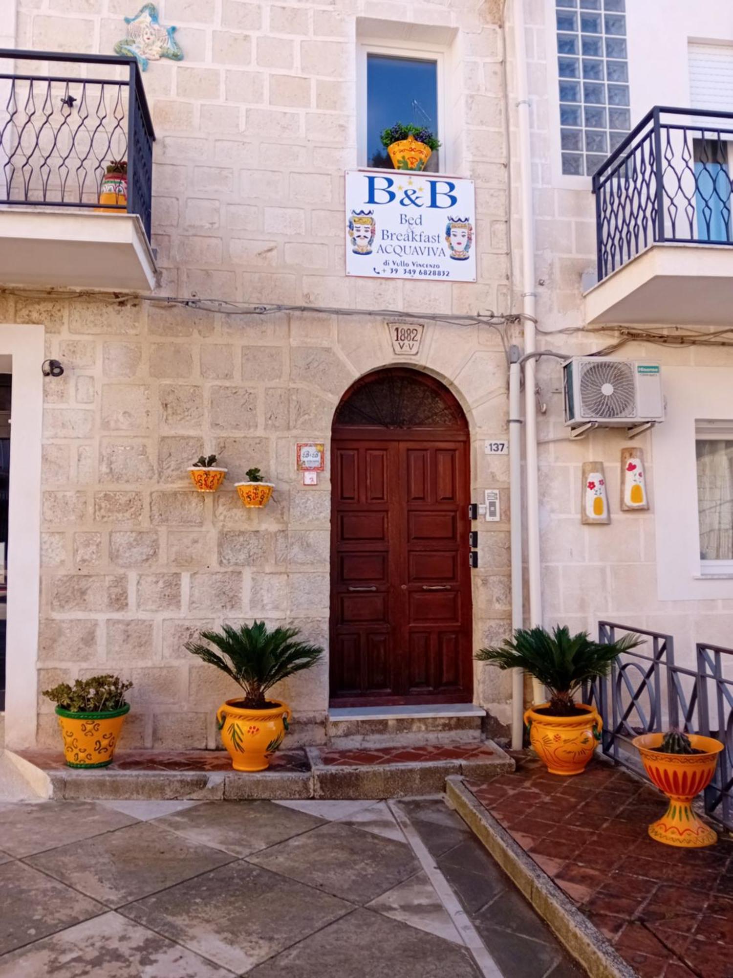 Bed & Breakfast Acquaviva Di Vullo Vincenzo Acquaviva Platani Exteriér fotografie